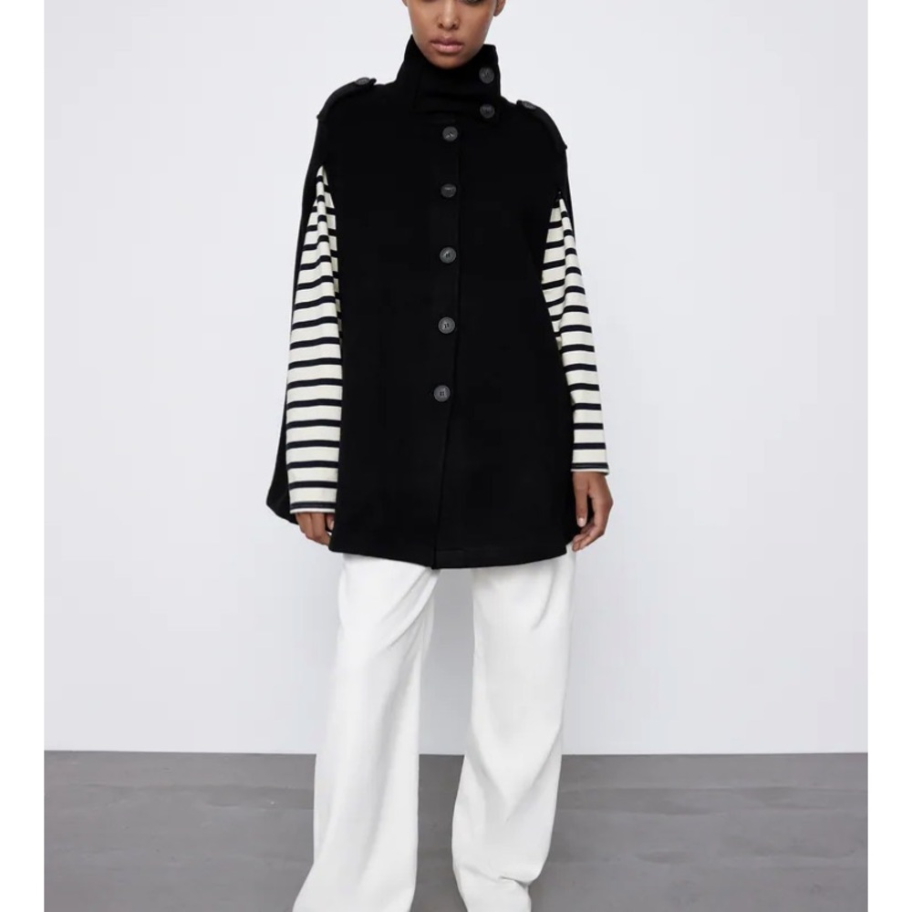 ZARA KNIT CAPE